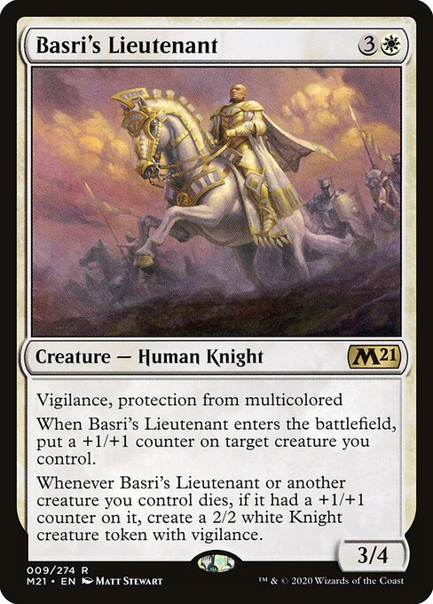 Basri's Lieutenant - Core Set 2021 Magic card
