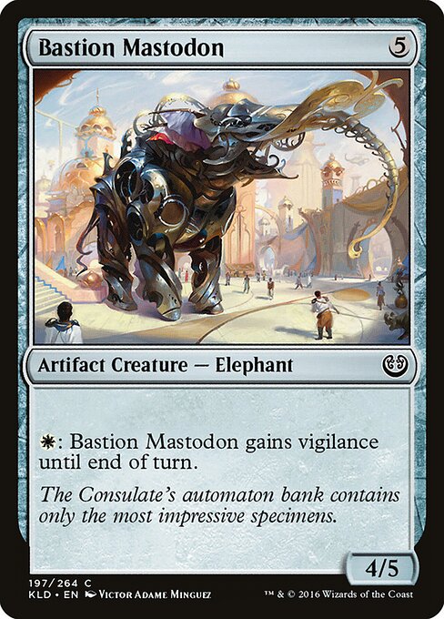 Bastion Mastodon - Kaladesh Magic card