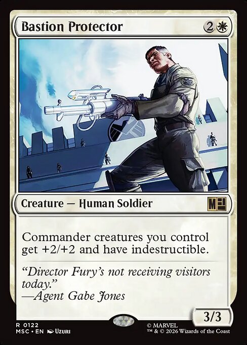 Bastion Protector - Marvel Super Heroes Commander Magic card