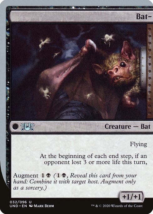 Bat- - Unsanctioned Magic card