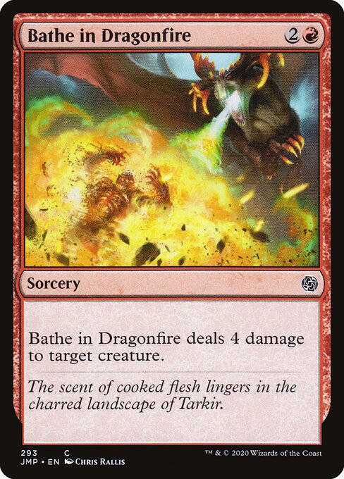 Bathe in Dragonfire - Jumpstart Magic card