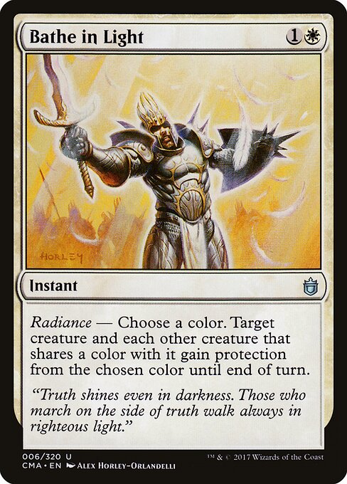 Bathe in Light - Commander Anthology Magic card