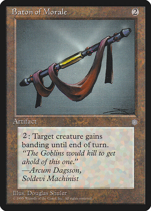 Baton of Morale - Ice Age Magic card