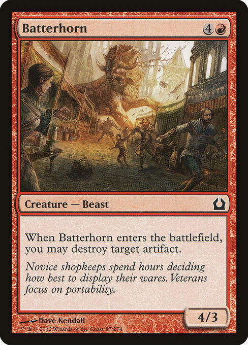 Batterhorn - Return to Ravnica Magic card