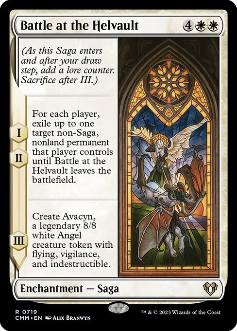 Battle at the Helvault - Commander Masters (#719) - Illustrated by Alix Branwyn - Magic: The Gathering Card