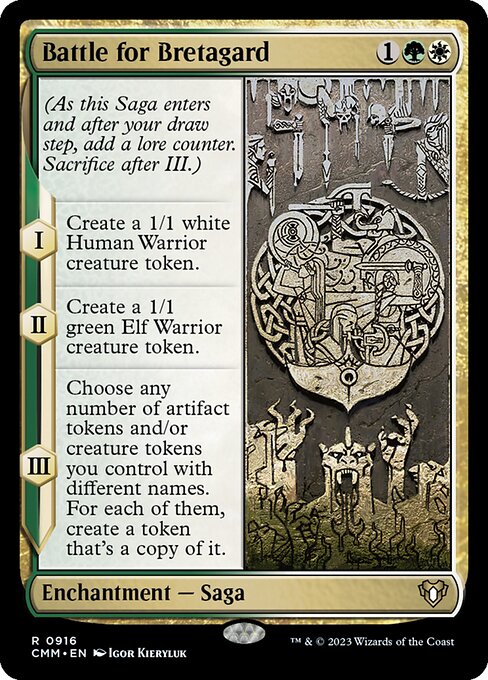 Battle for Bretagard - Commander Masters Magic card