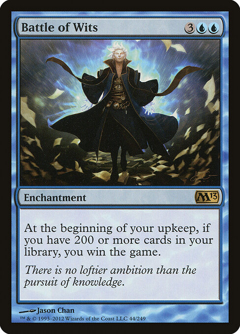 Battle of Wits - Magic 2013 Magic card