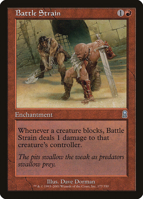 Battle Strain - Odyssey Magic card