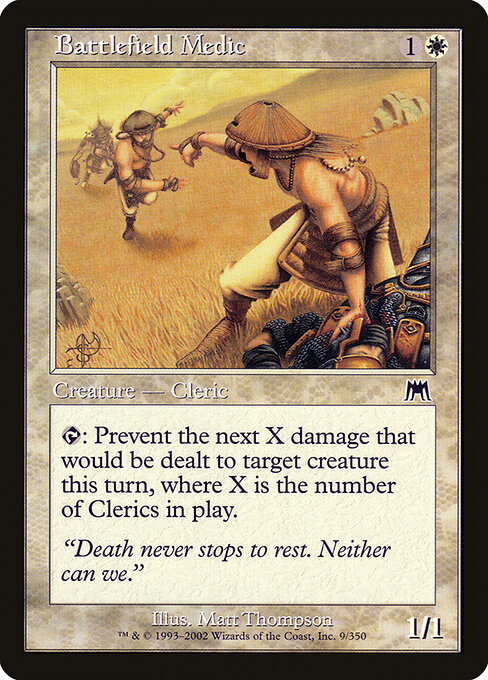 Battlefield Medic - Onslaught Magic card