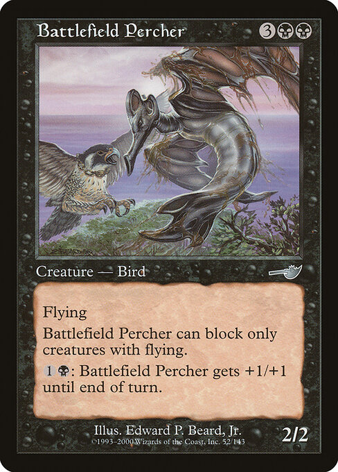 Battlefield Percher - Nemesis Magic card