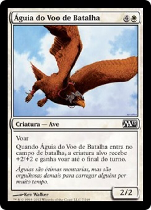 Luftkampfadler (Battleflight Eagle) - Magic 2013 (#7) - Illustrated by Kev Walker - Magic: The Gathering Card