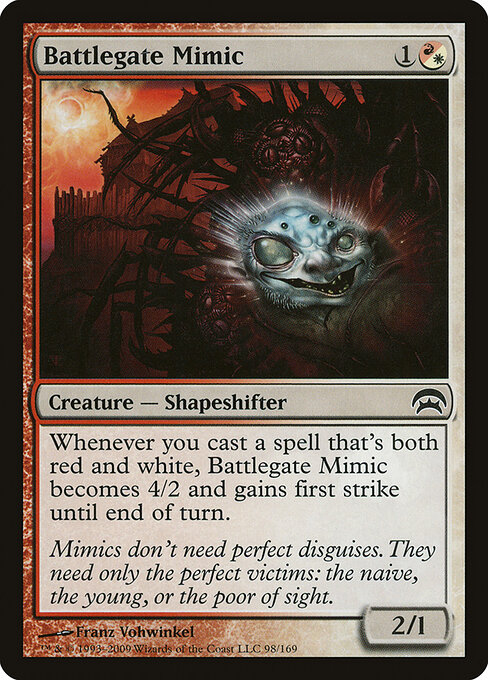 Battlegate Mimic - Planechase Magic card