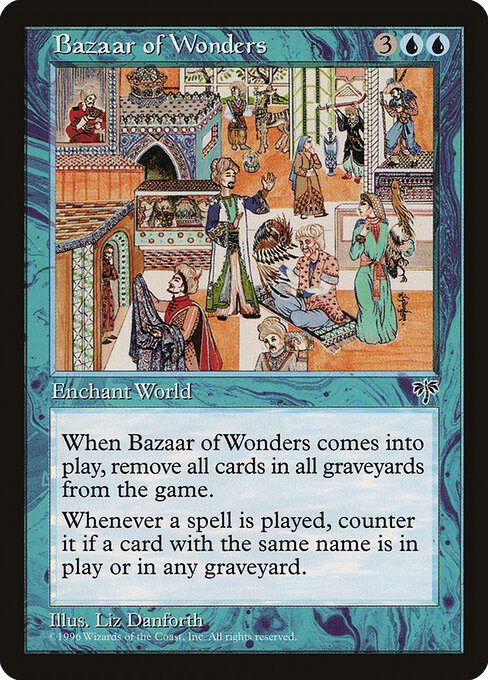 Bazaar of Wonders - Mirage Magic card
