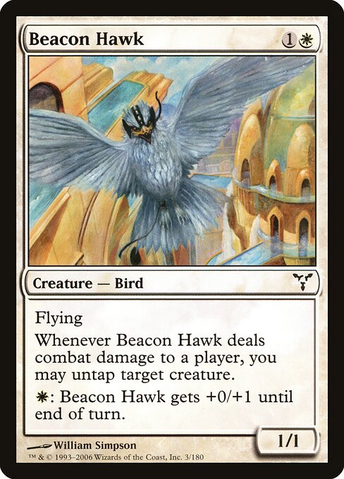 Beacon Hawk - Dissension Magic card