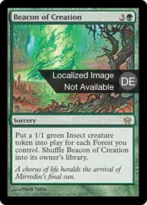 Faro de creación (Beacon of Creation) - Fifth Dawn (#82) - Illustrated by Mark Tedin - Magic: The Gathering Card