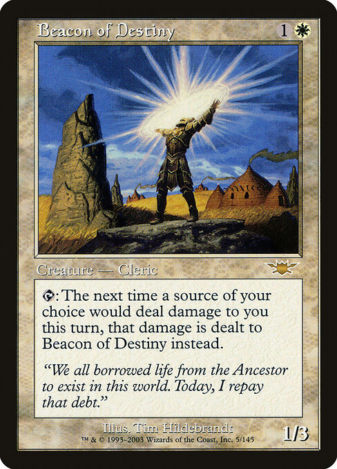 Beacon of Destiny - Legions Magic card