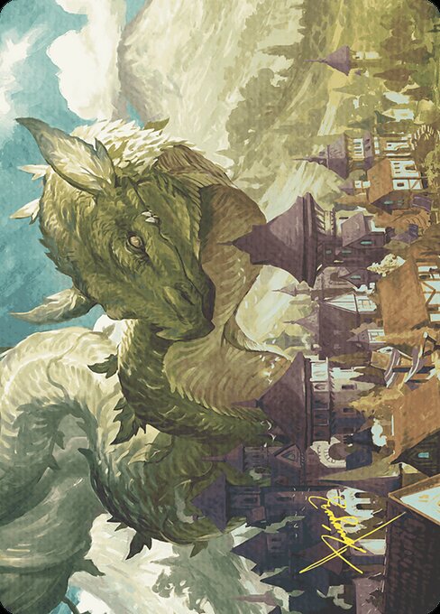 Beanstalk Wurm // Beanstalk Wurm art by Aldo Domínguez