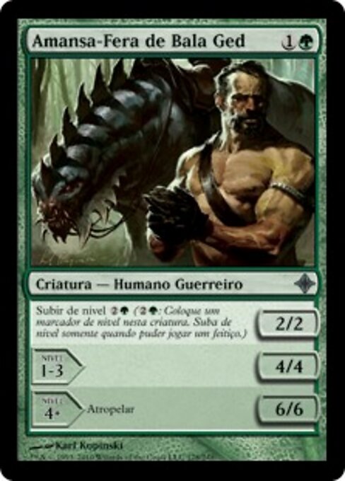 バーラ・ゲドの獣壊し (Beastbreaker of Bala Ged) - Rise of the Eldrazi (#178) - Illustrated by Karl Kopinski - Magic: The Gathering Card