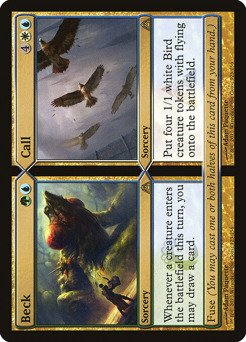 Beck // Call - Dragon's Maze Magic card