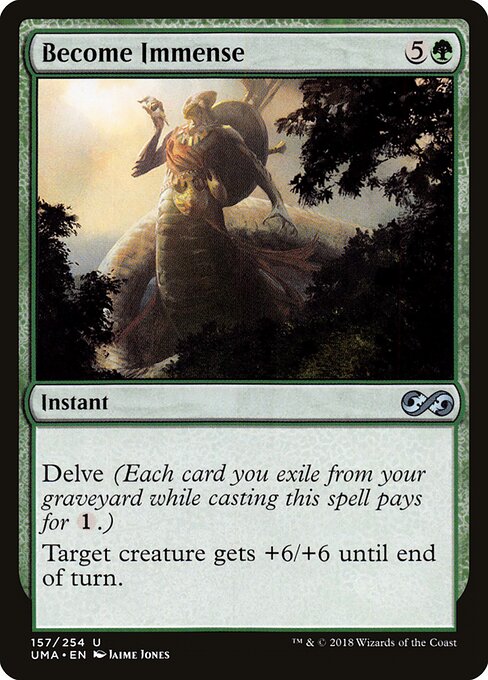 Become Immense - Ultimate Masters Magic card