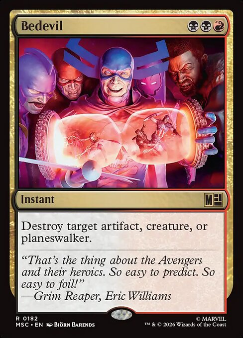 Bedevil - Marvel Super Heroes Commander Magic card