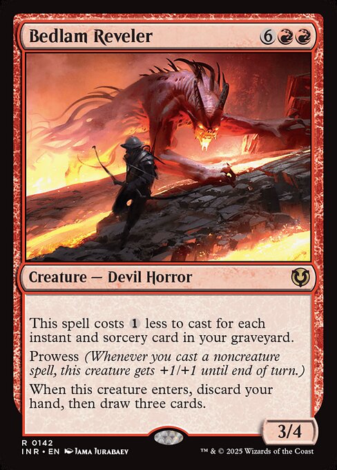 Bedlam Reveler - Innistrad Remastered Magic card
