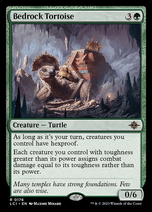 Bedrock Tortoise - The Lost Caverns of Ixalan Magic card