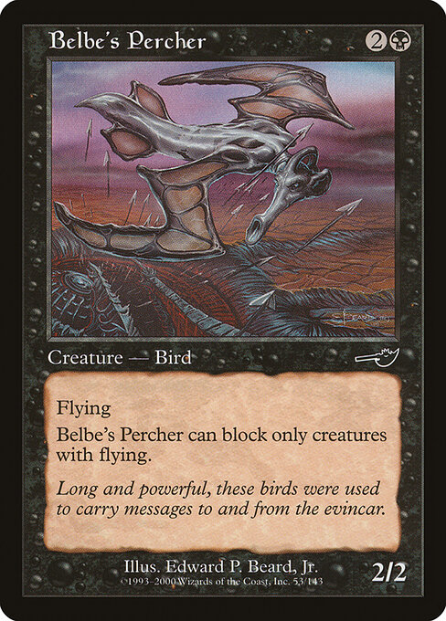 Belbe's Percher - Nemesis Magic card