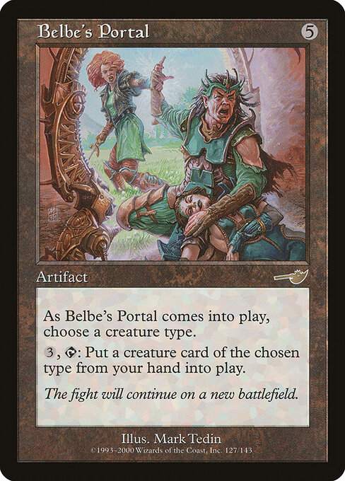Belbe's Portal - Nemesis Magic card