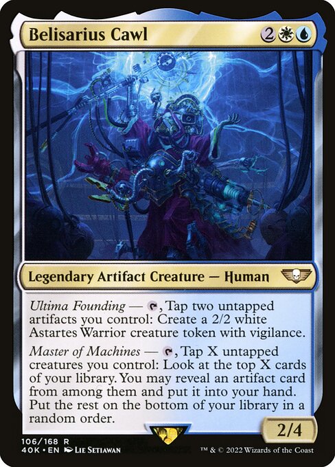 Belisarius Cawl - Warhammer 40,000 Commander Magic card
