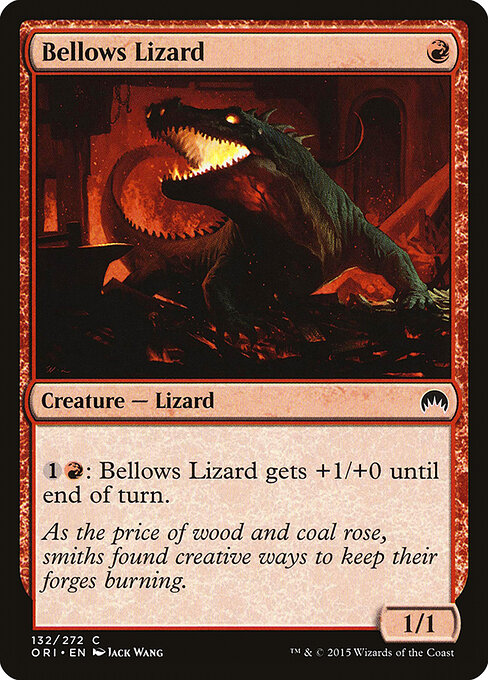 Bellows Lizard - Magic Origins Magic card