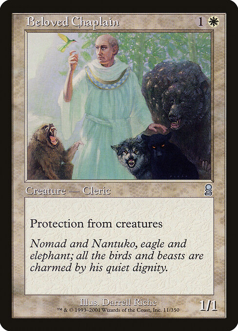 Beloved Chaplain - Odyssey Magic card
