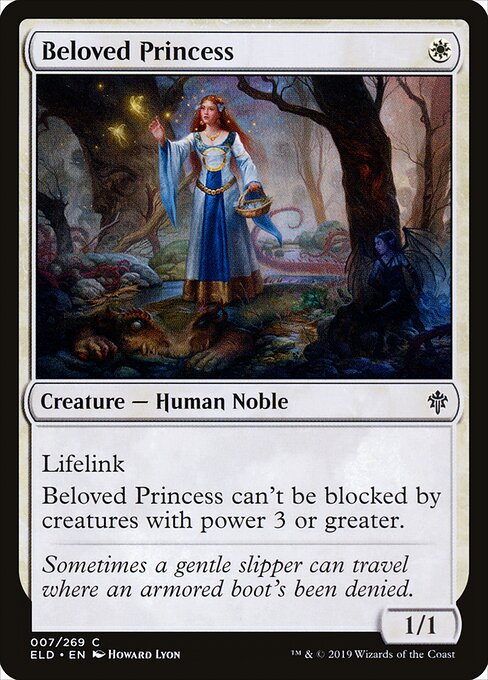 Beloved Princess - Throne of Eldraine Magic card