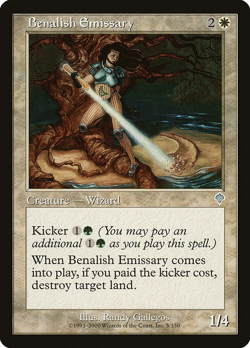 Benalish Emissary - Invasion Magic card