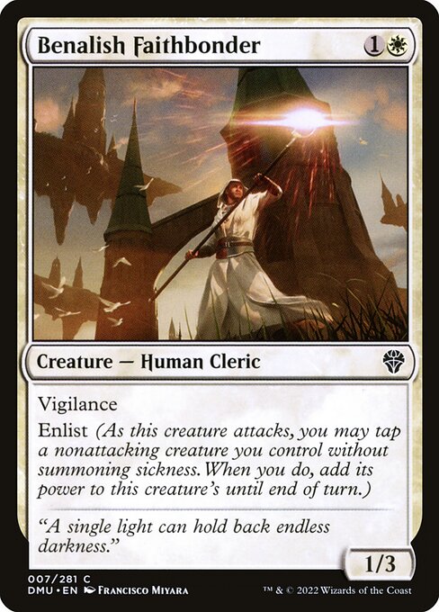 Benalish Faithbonder - Dominaria United Magic card