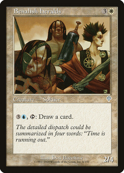 Benalish Heralds - Invasion Magic card