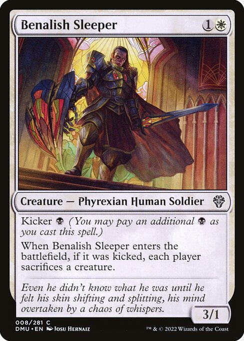Benalish Sleeper - Dominaria United Magic card