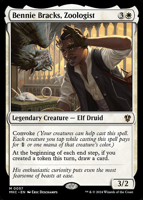 Bennie Bracks, Zoologist - Murders at Karlov Manor Commander Magic card