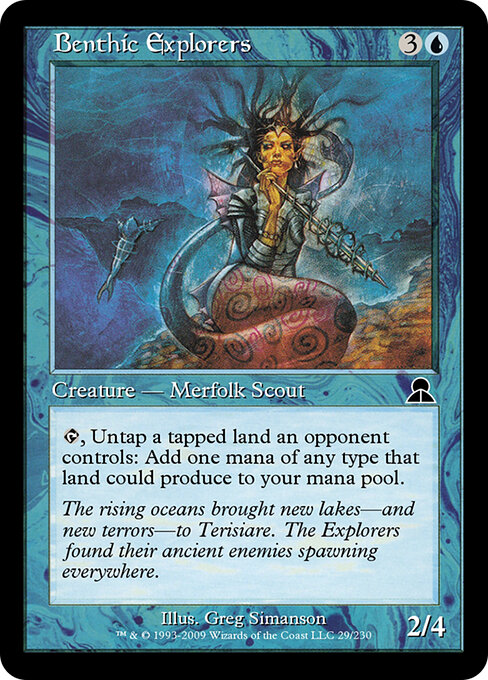 Benthic Explorers - Masters Edition III Magic card