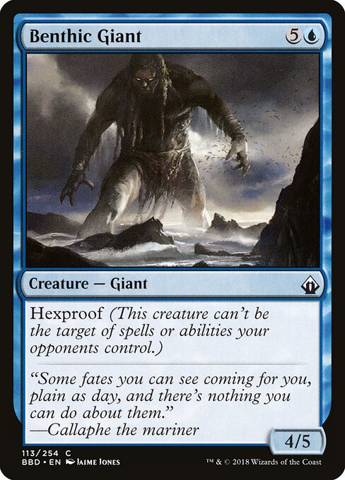 Benthic Giant - Battlebond Magic card