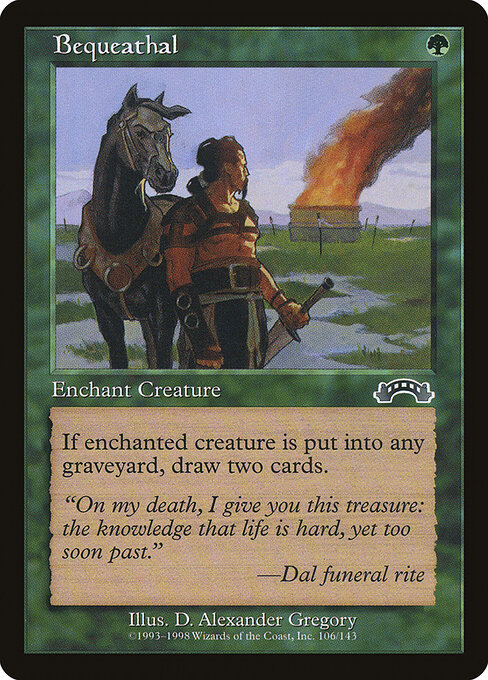 Bequeathal - Exodus Magic card