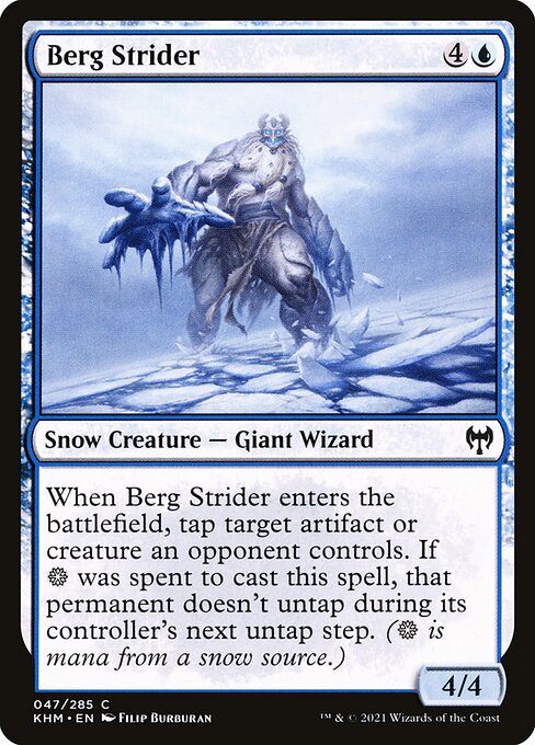 Berg Strider - Kaldheim Magic card