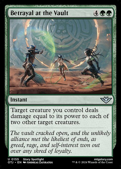 Betrayal at the Vault - Outlaws of Thunder Junction Magic card