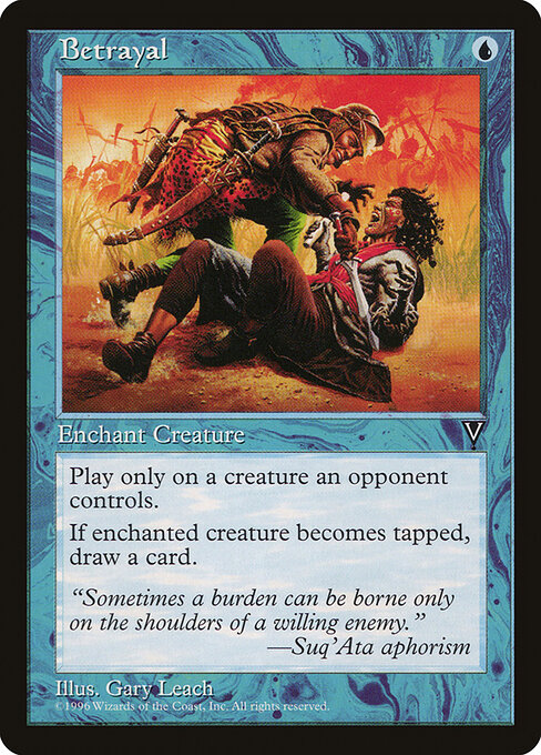 Betrayal - Visions Magic card