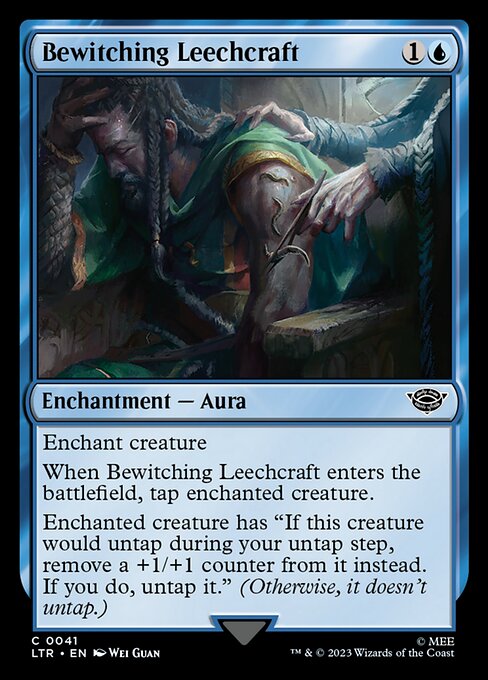 Bewitching Leechcraft - The Lord of the Rings: Tales of Middle-earth Magic card
