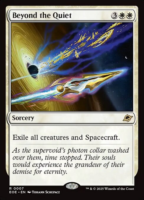 Beyond the Quiet - Edge of Eternities Magic card