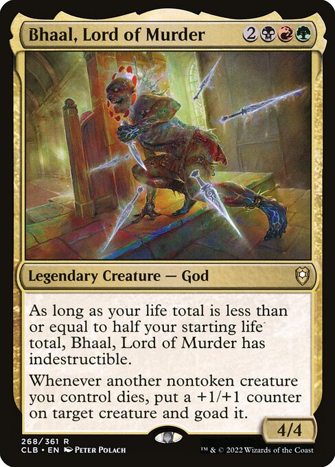 Bhaal, Lord of Murder - Commander Legends: Battle for Baldur's Gate Magic card