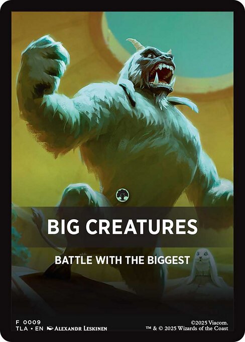 Big Creatures - Avatar: The Last Airbender Beginner Box Front Cards (#9) - Illustrated by Alexandr Leskinen - Magic: The Gathering Card