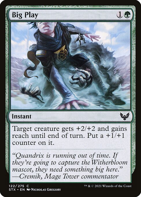 Big Play - Strixhaven: School of Mages Magic card