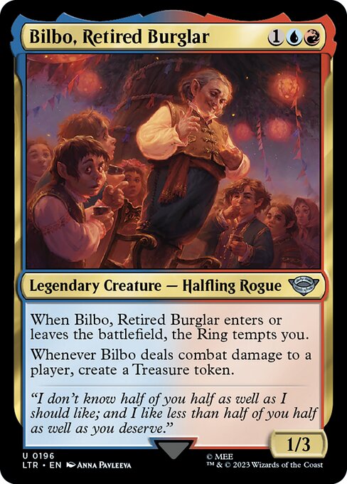 Bilbo, Retired Burglar - The Lord of the Rings: Tales of Middle-earth Magic card